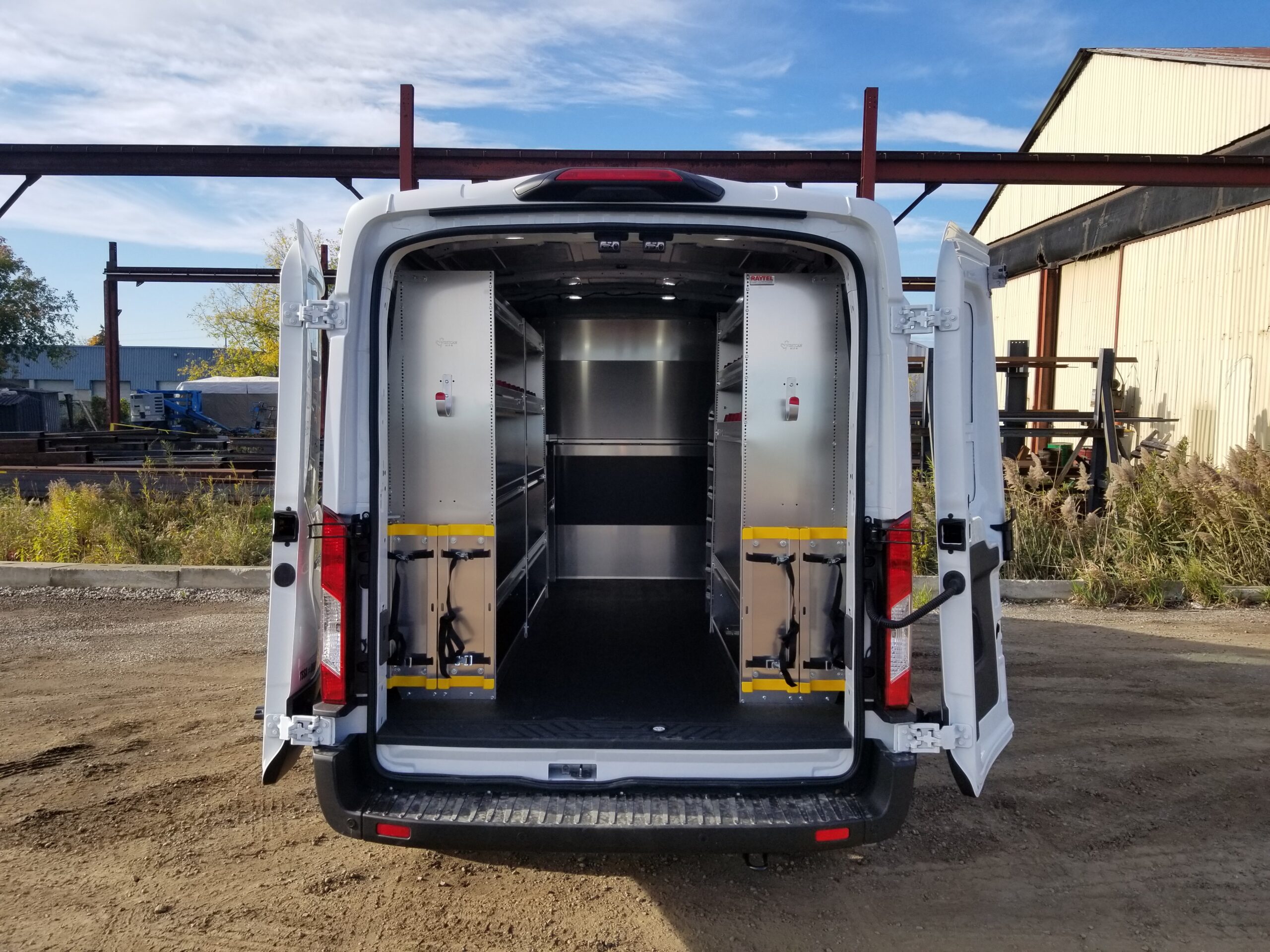 Custom Truck Shelving Fleet Outfitters