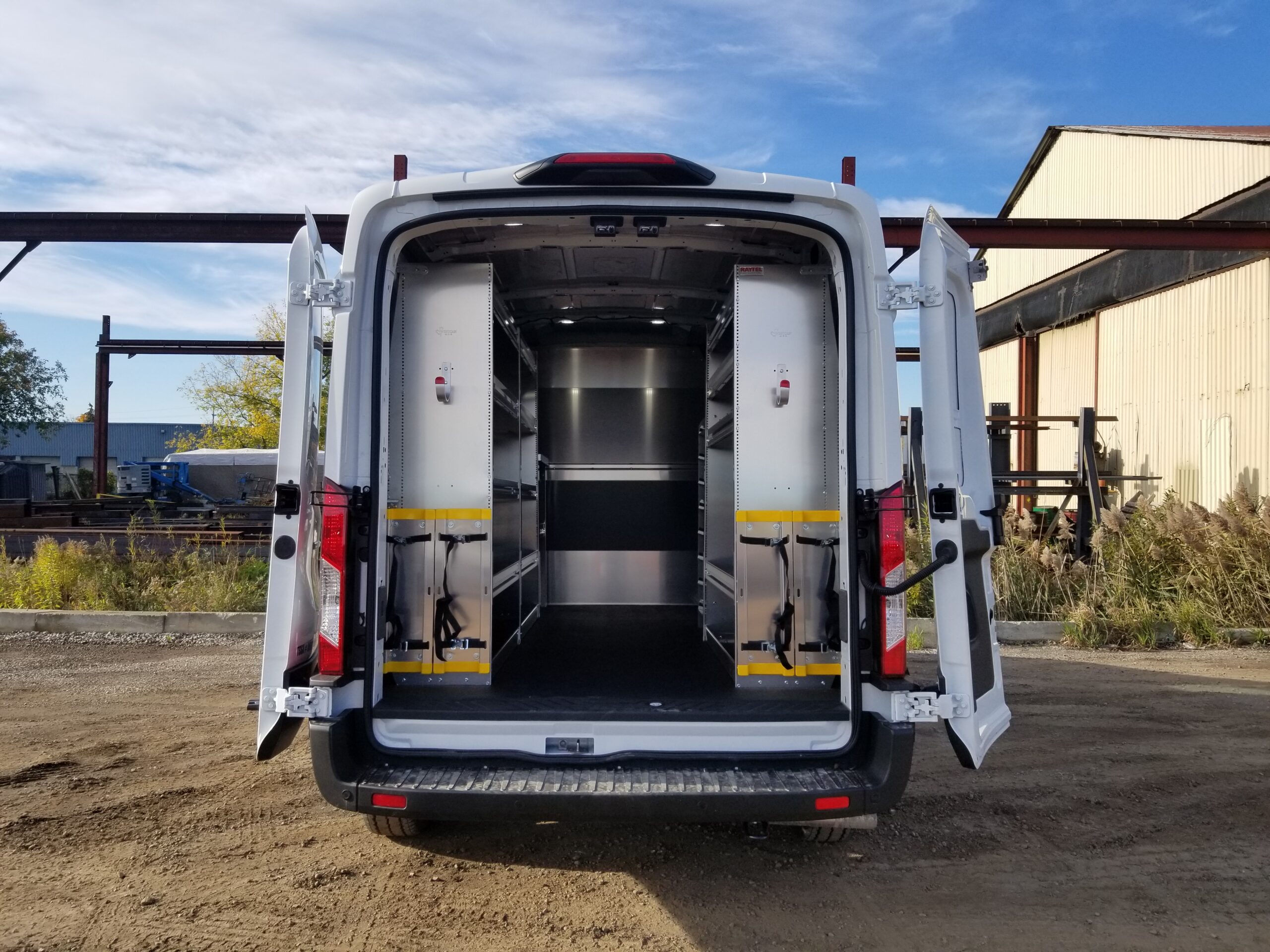 Commercial Van Accessories Raytel Commercial Van Outfitters