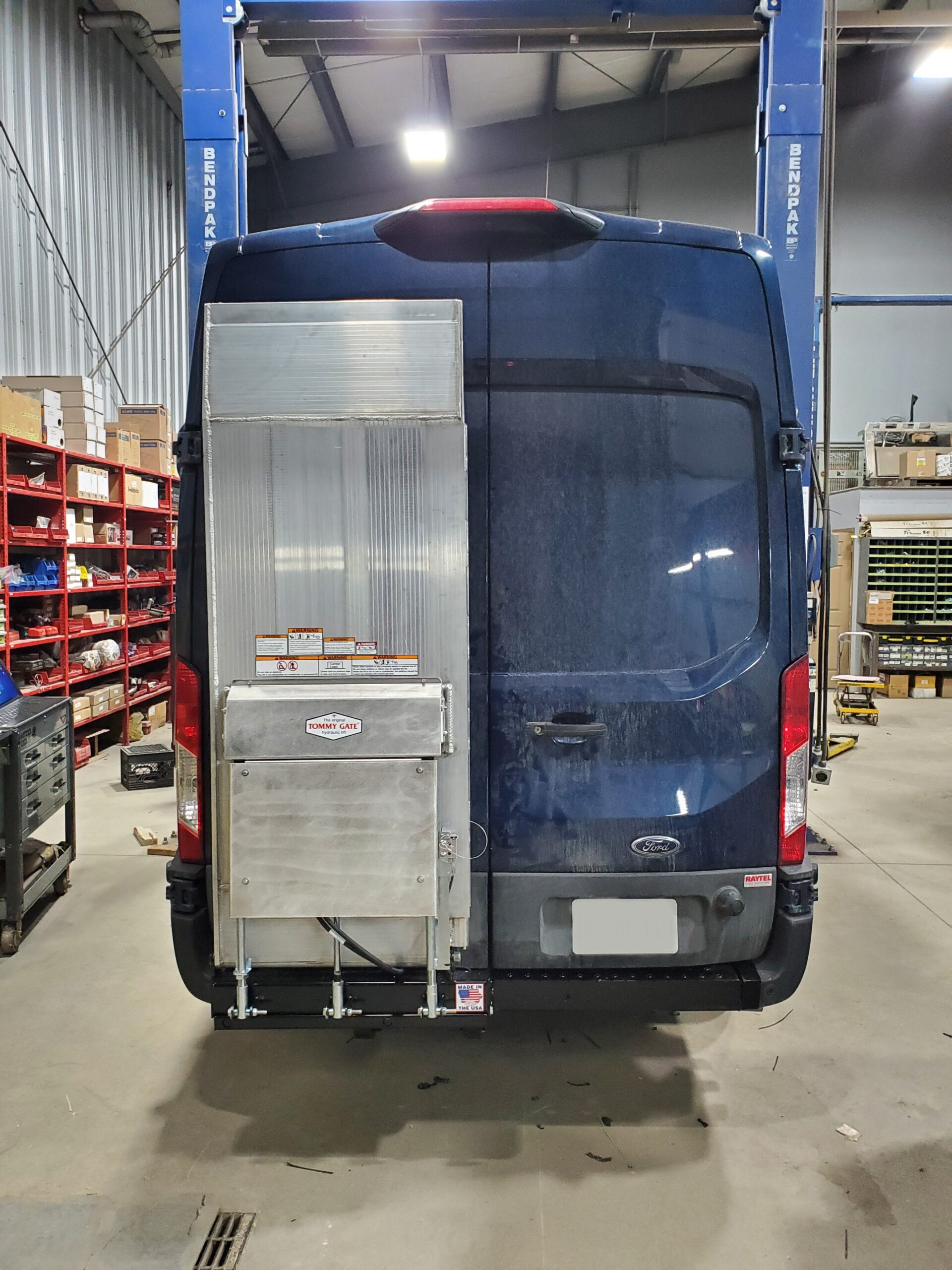 Custom Van Liftgates Raytel Commercial Van Outfitters