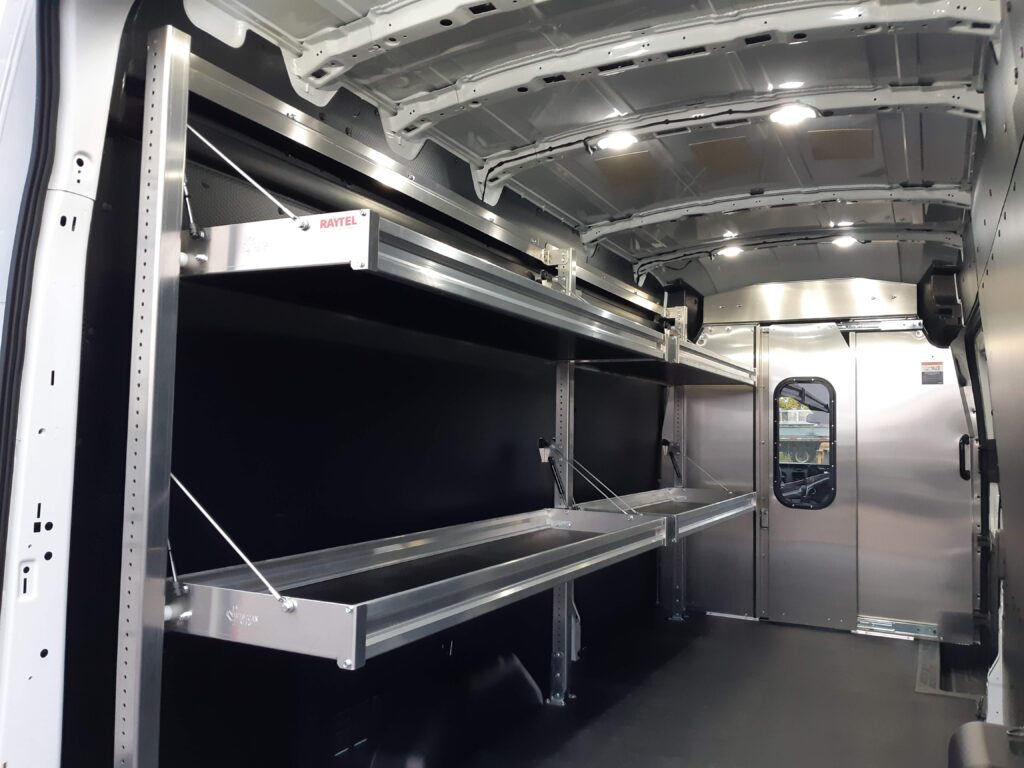 Custom Van Shelving Fleet Outfitters