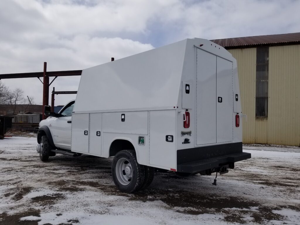 RAM 5500 with steel KUV service truck body